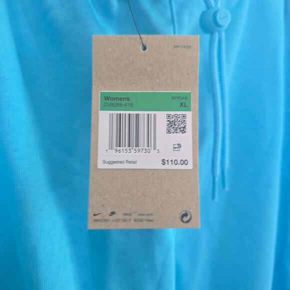 NWT! Women's Nike Sportswear Circa 96 High-Waisted French Terry Jogger Pants XL - Picture 8 of 10